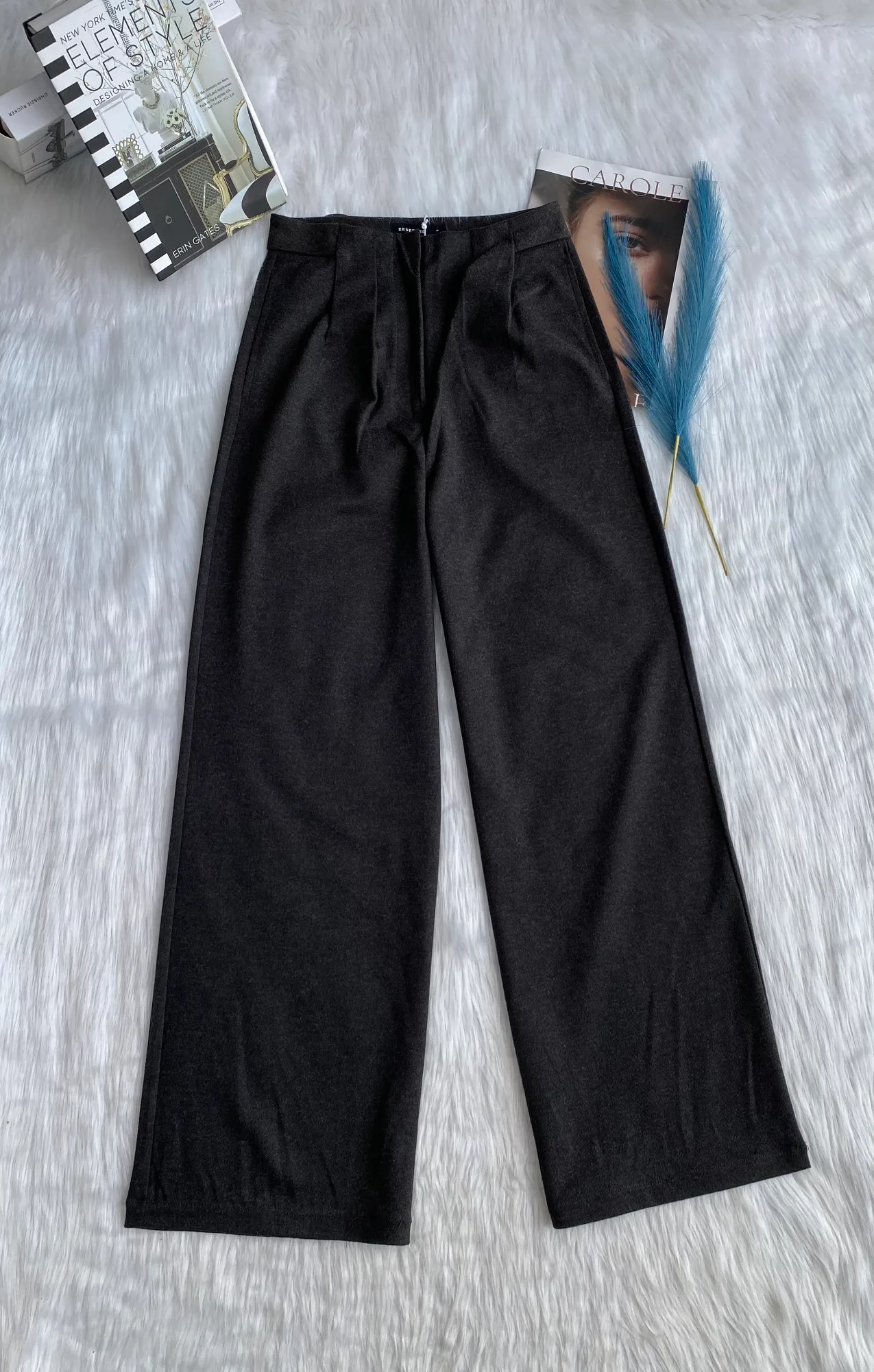 Reserved style Pant (Tailored) ခဲနက်