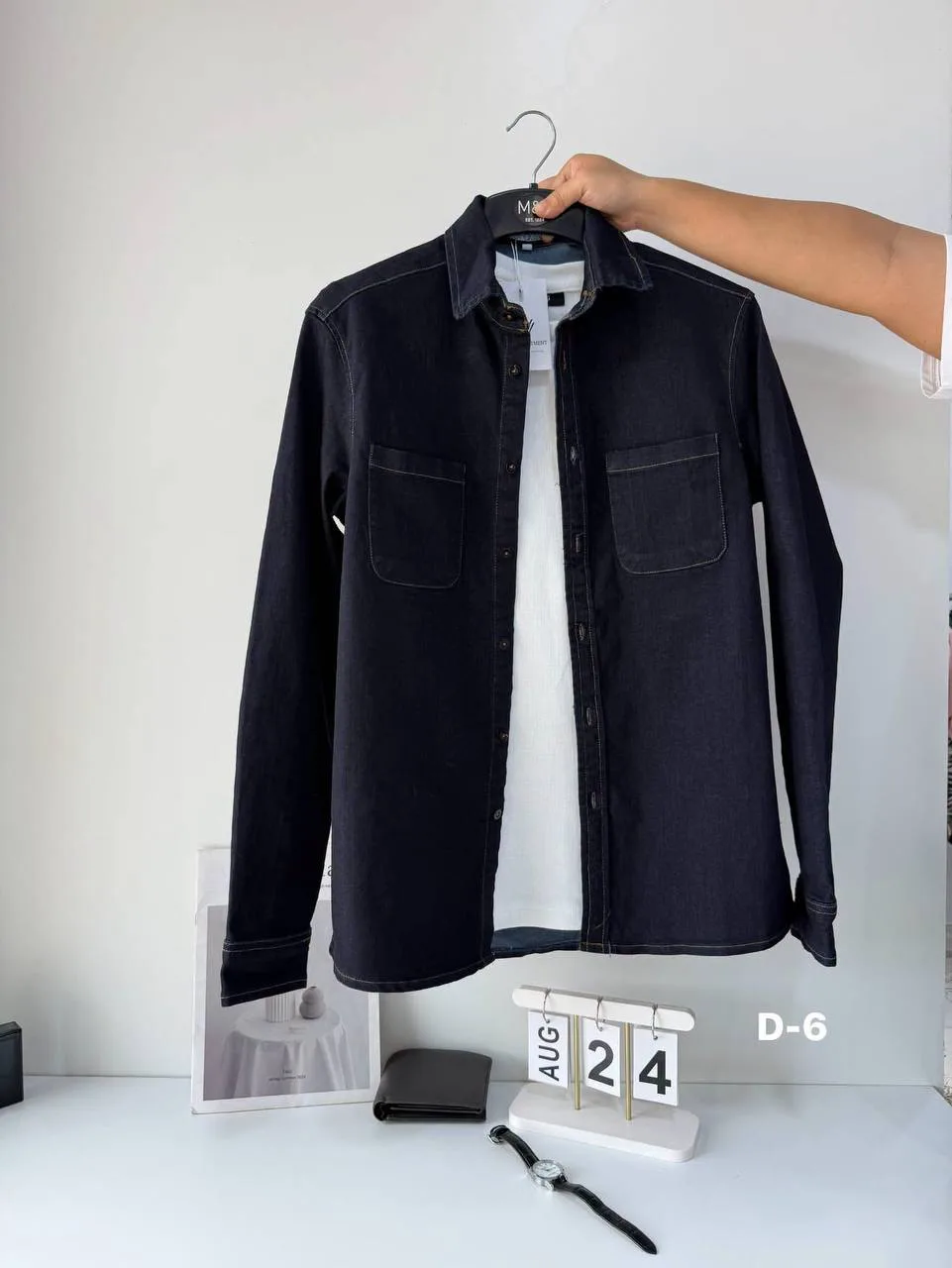 Defect Jean Shirtလက်ရှည်